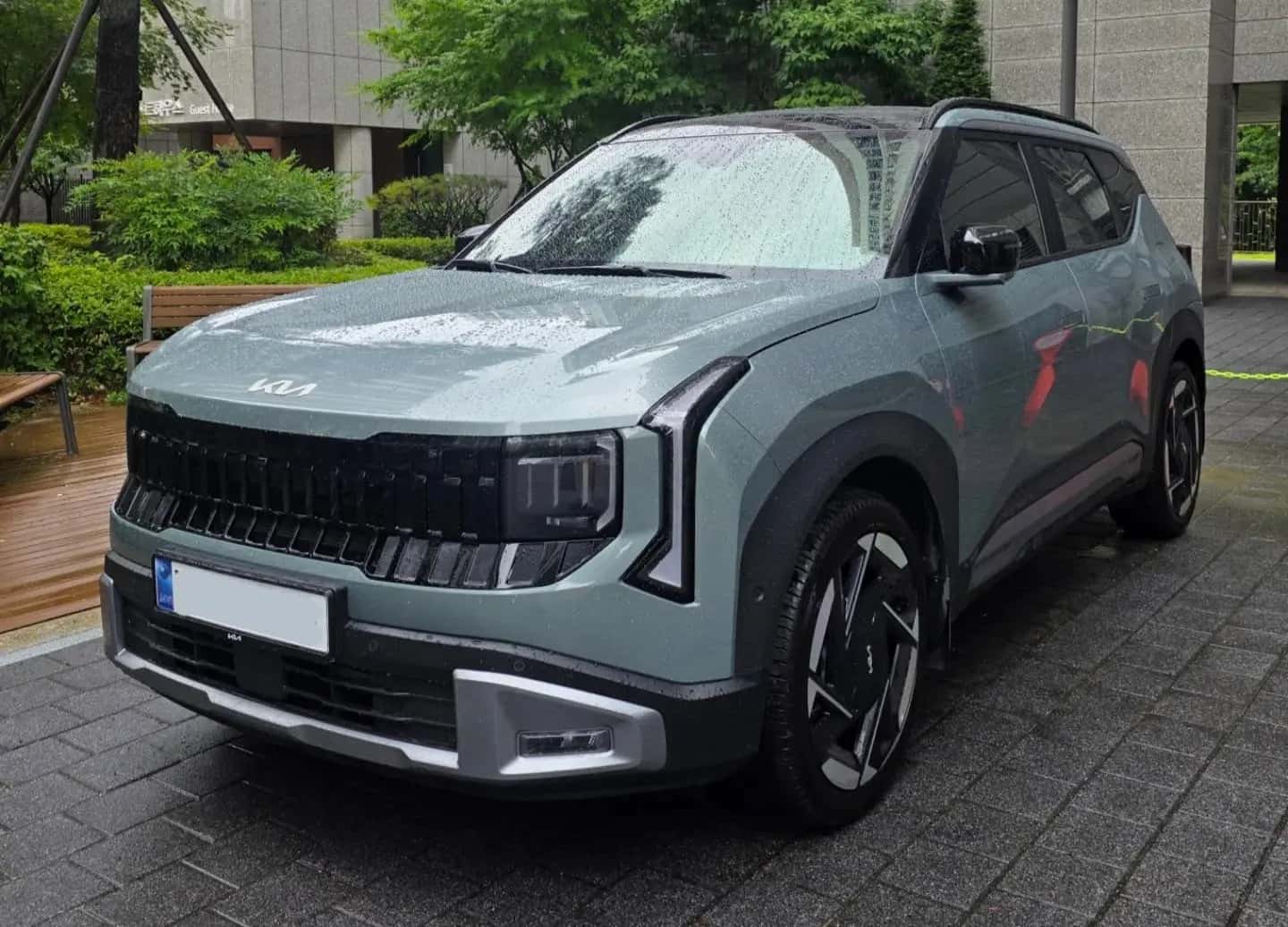 Vue avant de la Kia Seltos SP3, le SUV compact hybride 2026