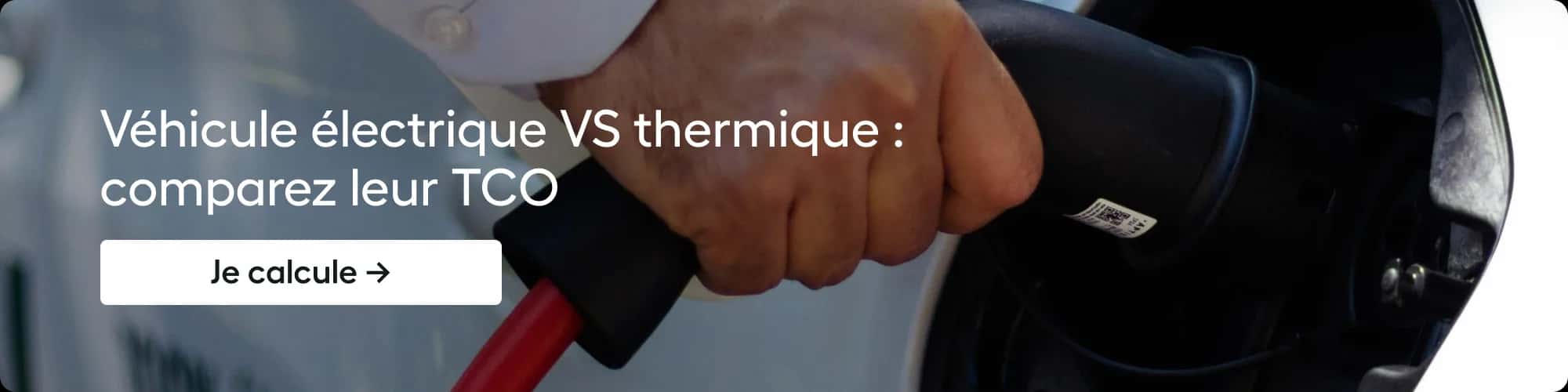 Véhicule électrique VS thermique : comparez leur TCO