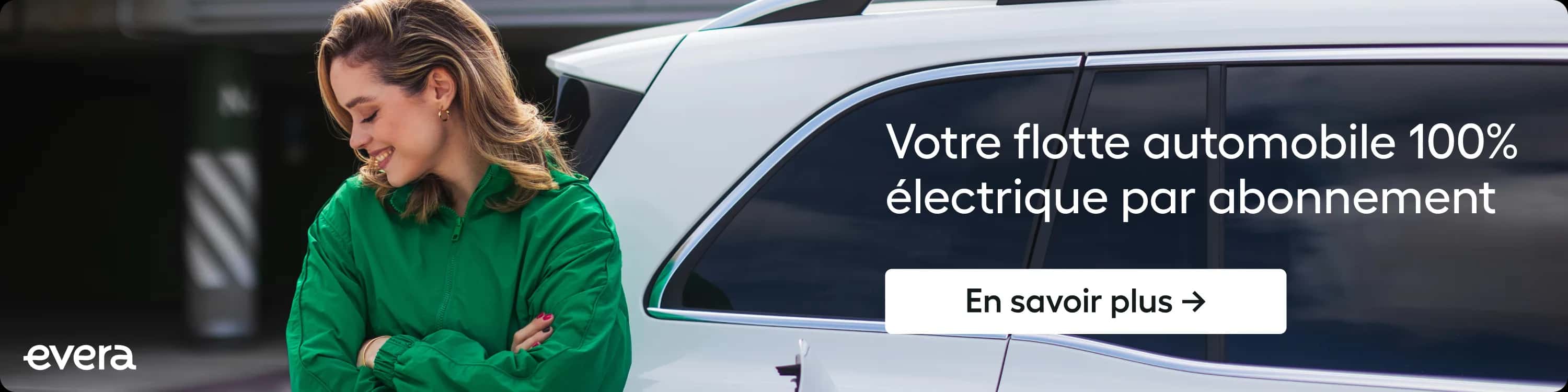 Votre flotte automobile 100% électrique par abonnement pas cher