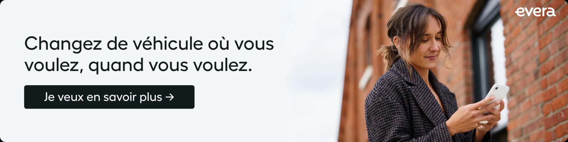 Changez de voiture où vous voulez, quand vous voulez